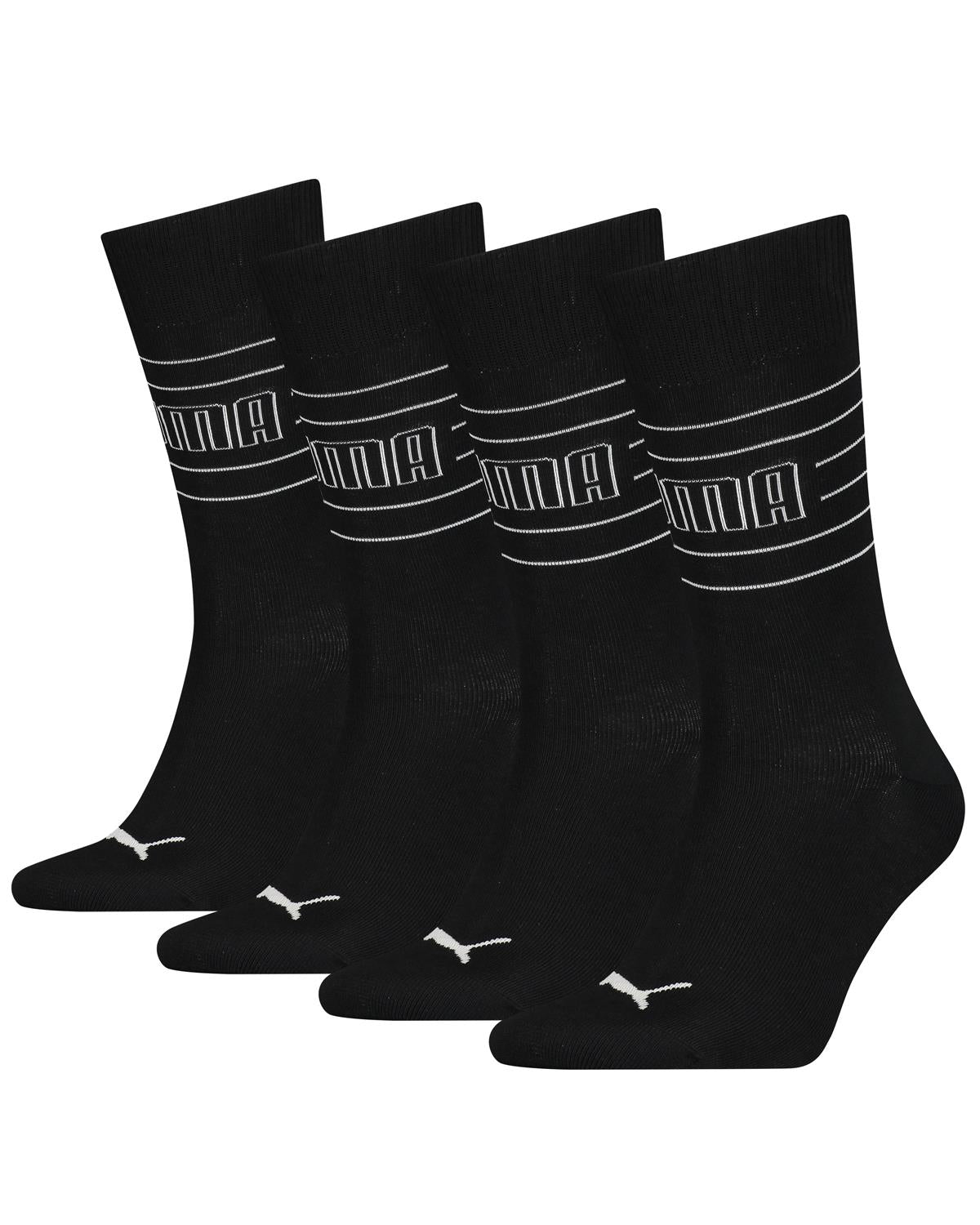 Puma Unisex 4 Pack Crew Sports Socks