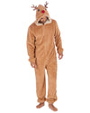 Loungeable Unisex Brown Reindeer Onesie