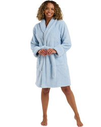 Indigo Sky Womens Plush Fleece Wrap