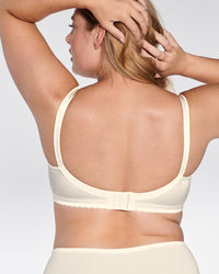 Naturana Womens Minimiser Soft Cup Bra - Ivory