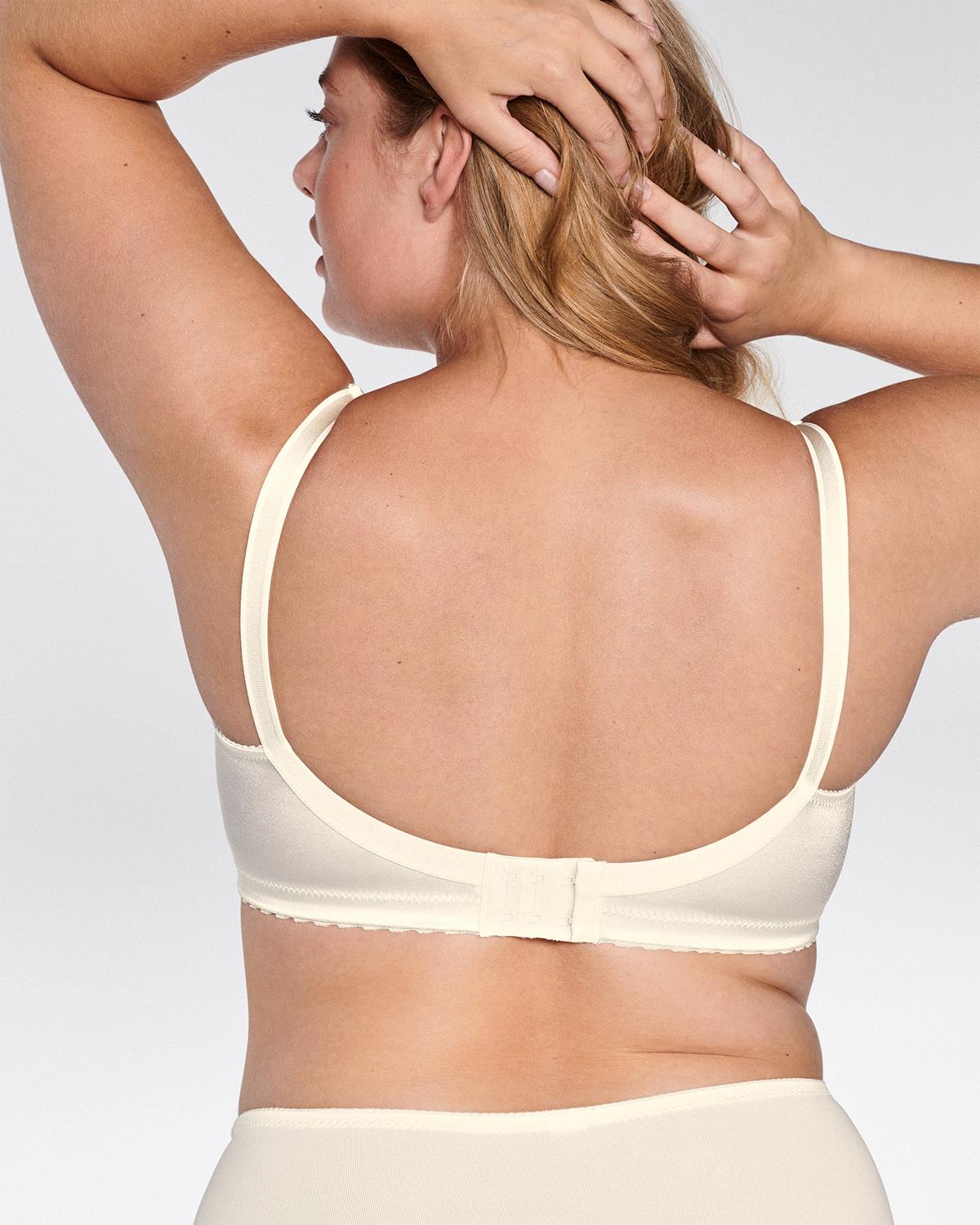 Naturana Womens Minimiser Soft Cup Bra - Ivory