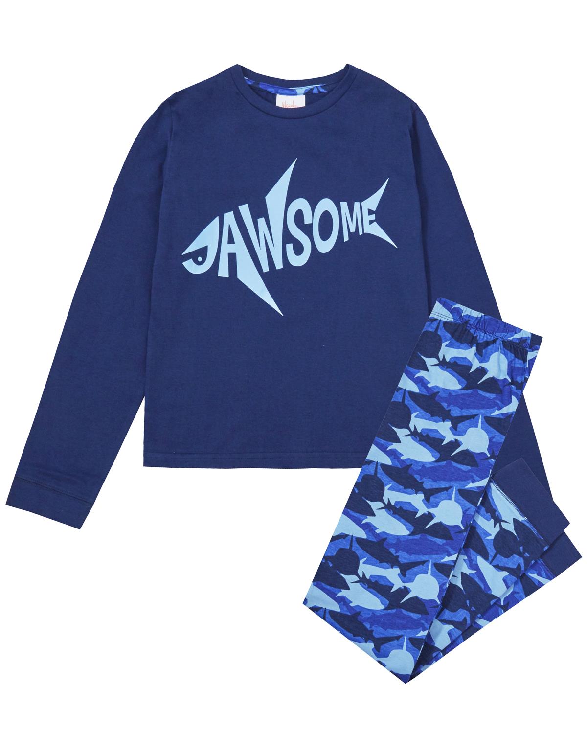 Boys Jawsome Long Pyjamas
