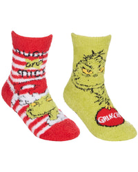 2 Pairs Family Grinch Cosy Socks