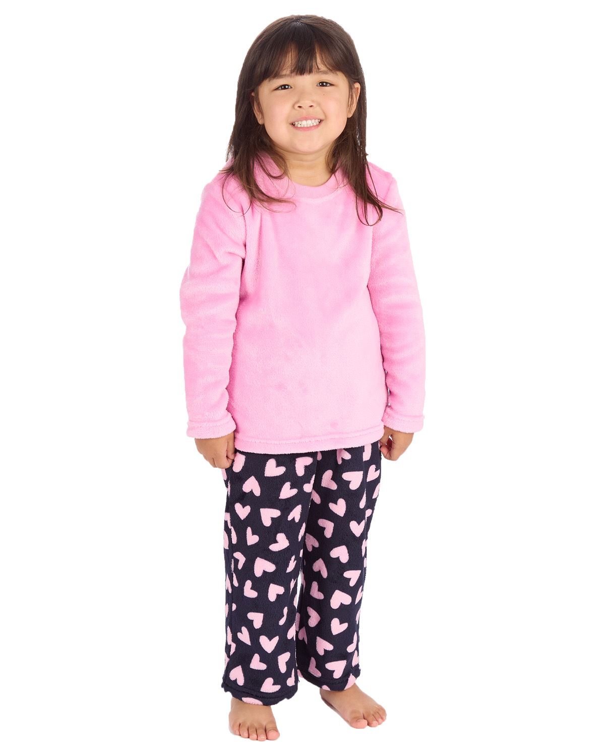 Forever Dreaming Girls Polished Fleece Pyjamas