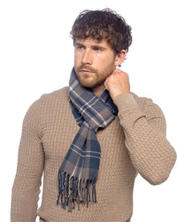 Tom Franks Mens Tassel Scarf