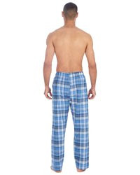 Cargo Bay Mens Woven Check Lounge Pants - 2 Pack
