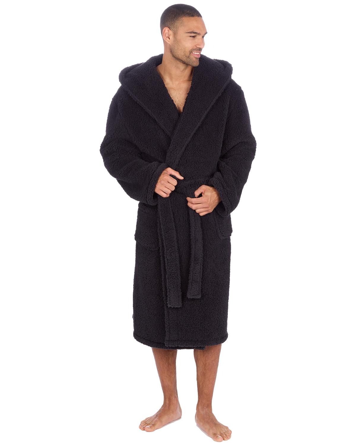 Cargo Bay Mens Borg Fleece Dressing Gown