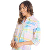 Forever Dreaming Womens Check Print Nightshirt