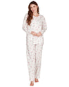 La Marquise Womens 'Florentine' Cuddleknit Long Sleeve Pyjamas