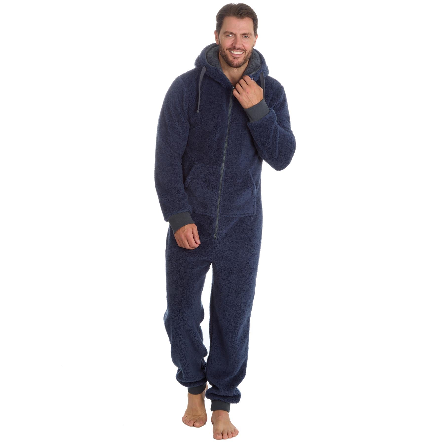 Slumber Hut Mens Snuggle Fleece Onesie