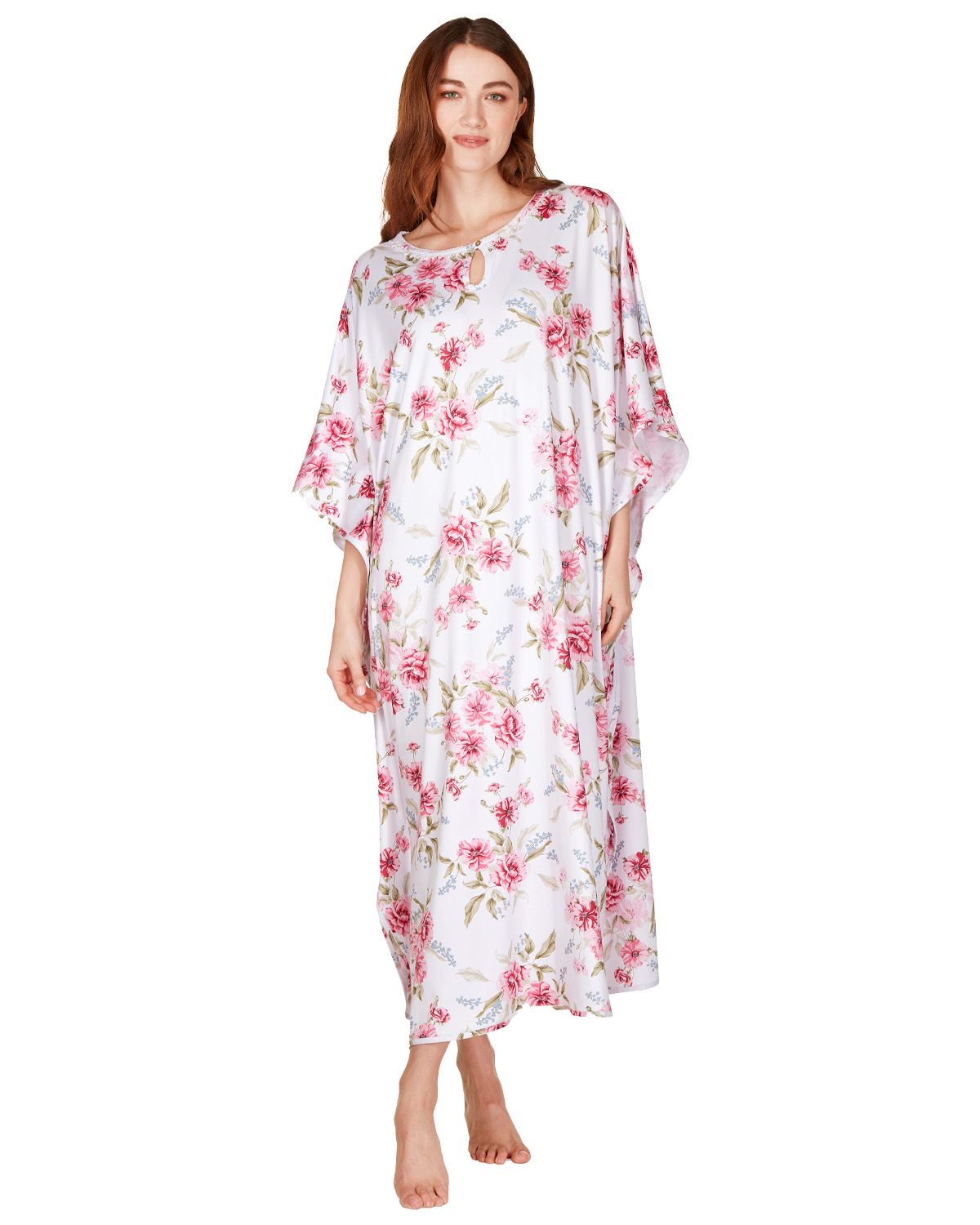 La Marquise Womens 'Pink Rose' Kaftan
