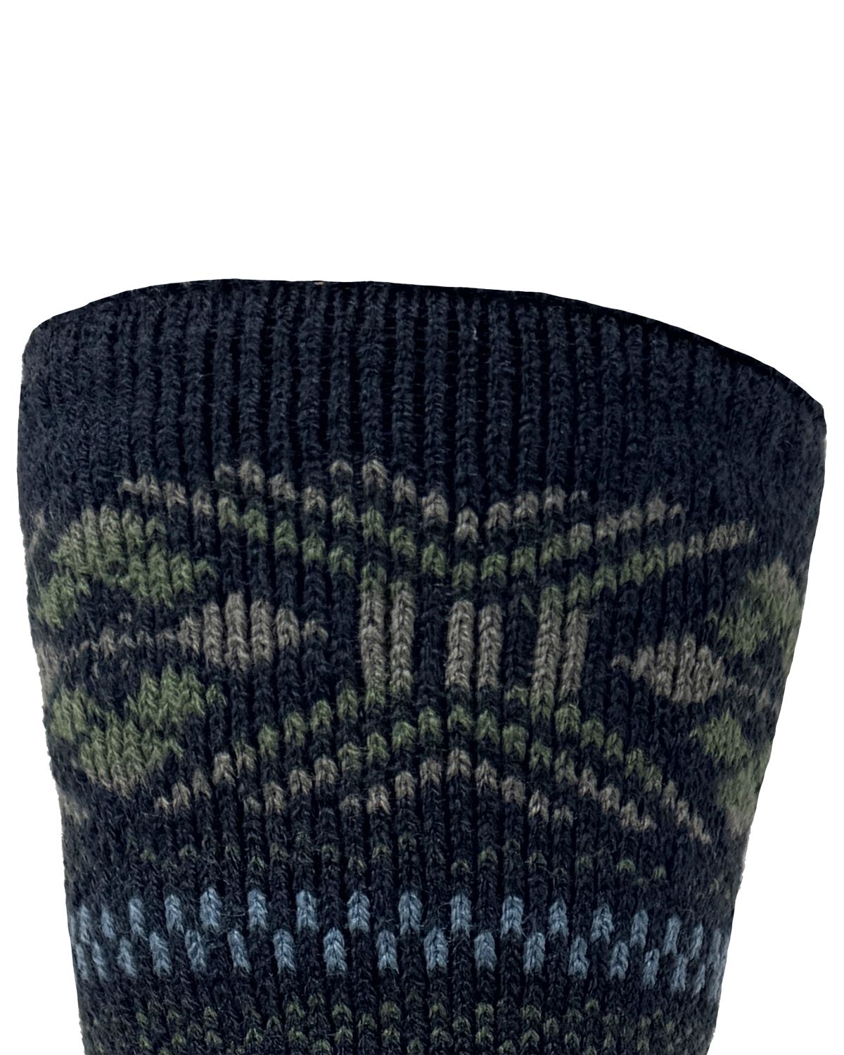 Bramble Mens Fairisle Thermasock
