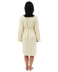 Indigo Sky Womens Waffle Knitted Robe