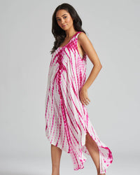 Pistachio Womens Tie Dye Summer Dress