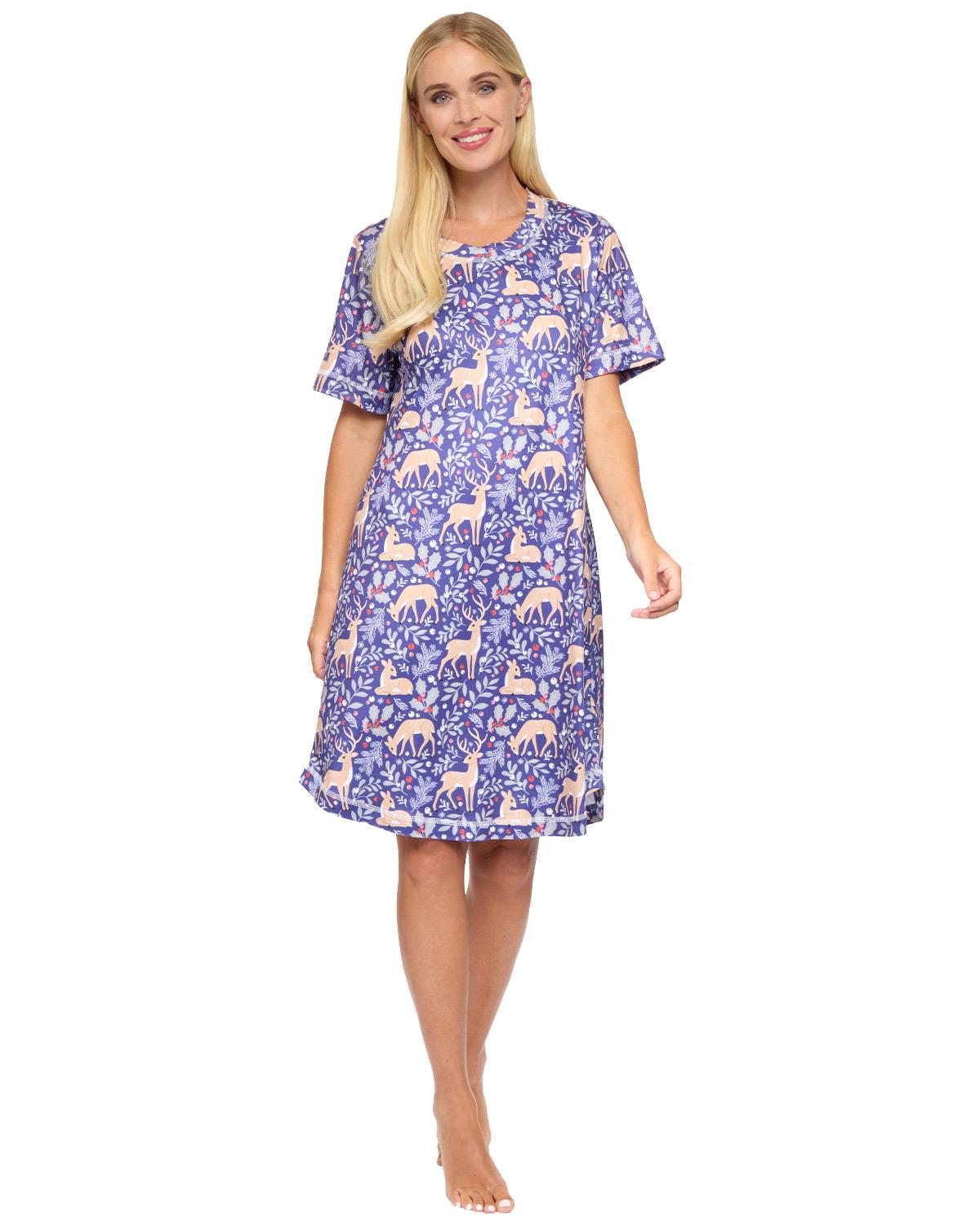 La Marquise Womens 'Cosy Wonders' Short Sleeve Nightie