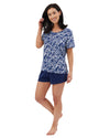 Indigo Sky Womens Bamboo Print Short Pyjamas