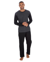 Momentii Mens Jersey Long Sleeve Pyjamas