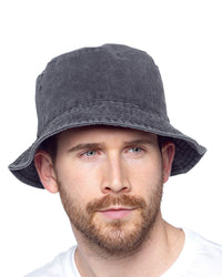 Adults Stonewash Bucket Hat