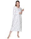 La Marquise Womens 'Florentine' Cuddleknit Long Sleeve Nightie