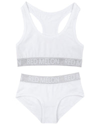 Girls Crop Top and Knicker Set