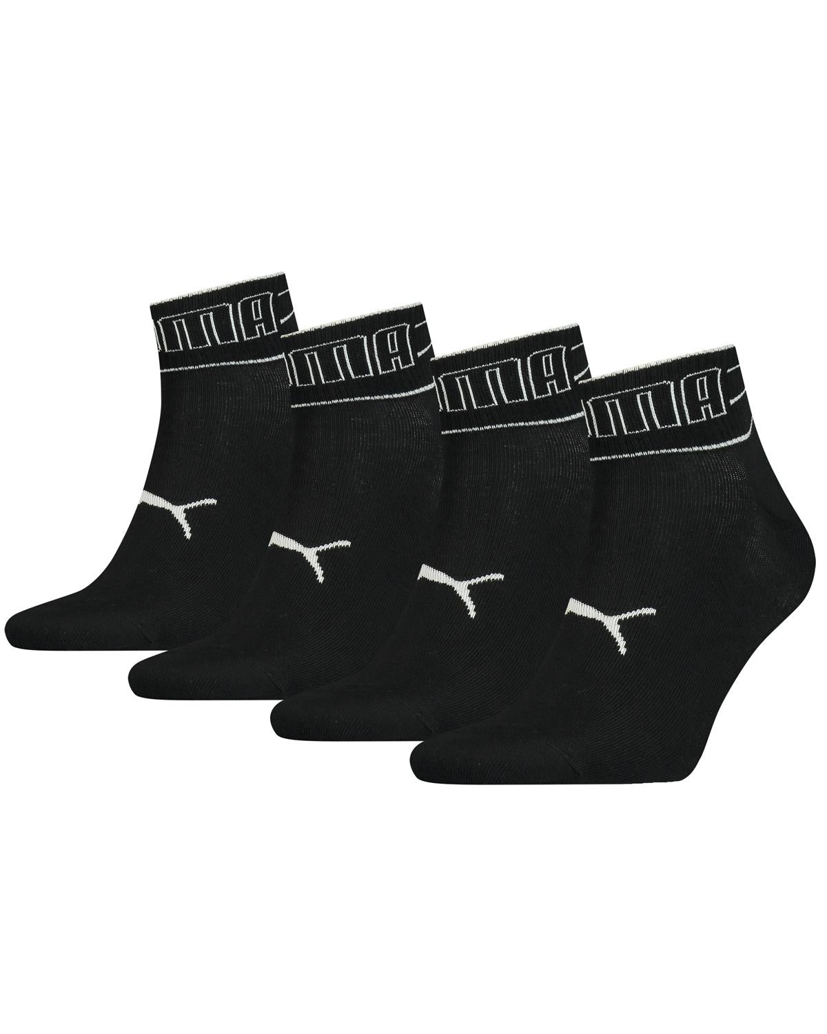 4 Pairs Puma Quarter Socks