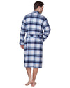 Haigman Mens Brushed Cotton Dressing Gown