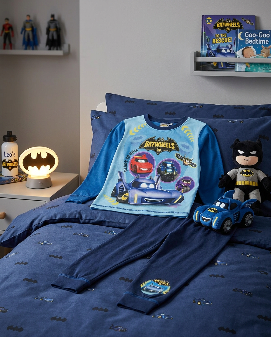 Batman Boys Batwheels Pyjamas