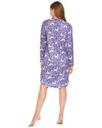 La Marquise Womens 'Cosy Wonders' Long Sleeve Nightie