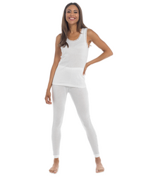 Heatguard Womens Pointelle Thermals - 2 Pack