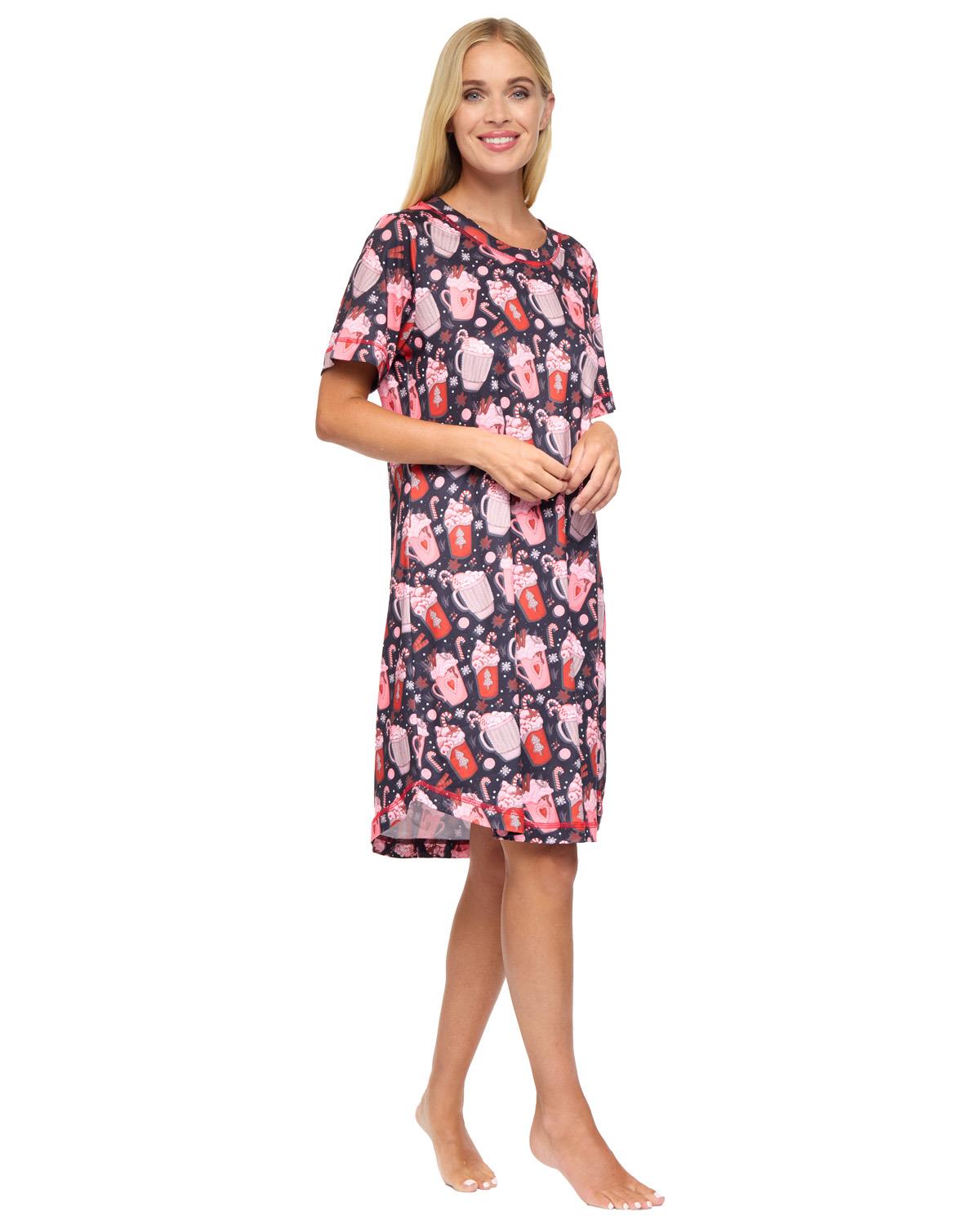 La Marquise Womens 'Cosy Wonders' Short Sleeve Nightie