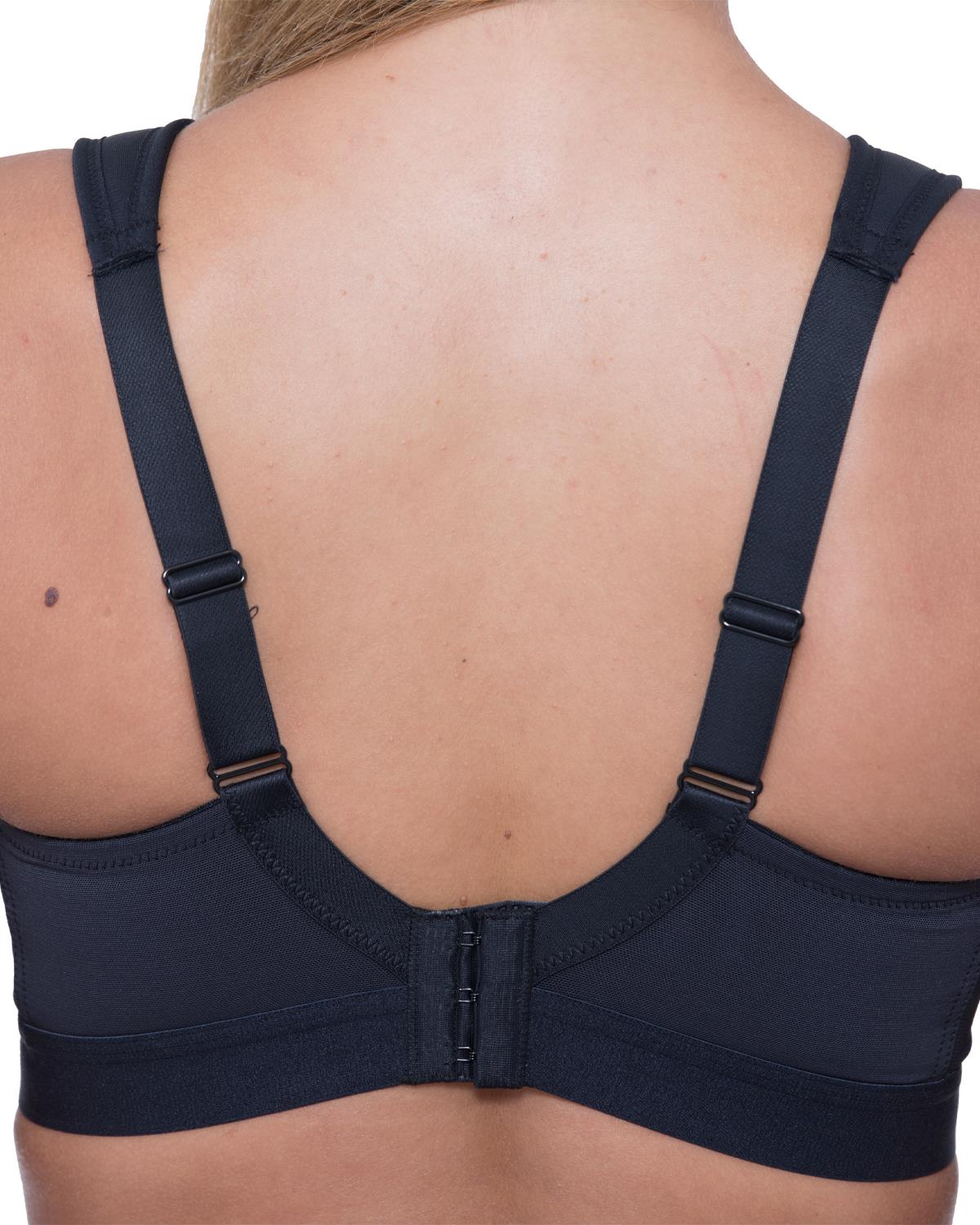 Gemm Womens Sports Bra (with Extender) - Black