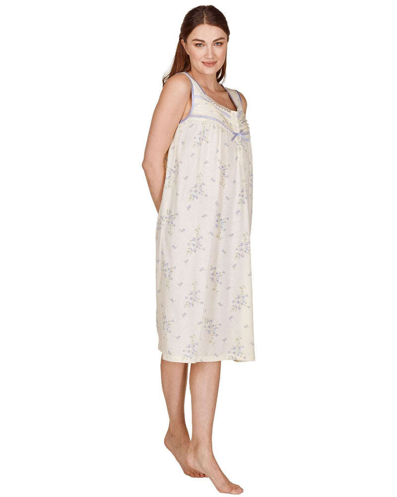 La Marquise Womens 'Floral Breeze' Sleeveless Nightie