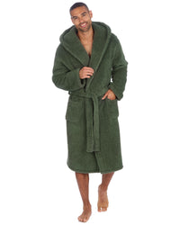 Cargo Bay Mens Borg Fleece Dressing Gown