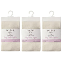 Baby 3 Pack Cotton Rich Tights