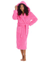 Forever Dreaming Womens Borg Dressing Gown