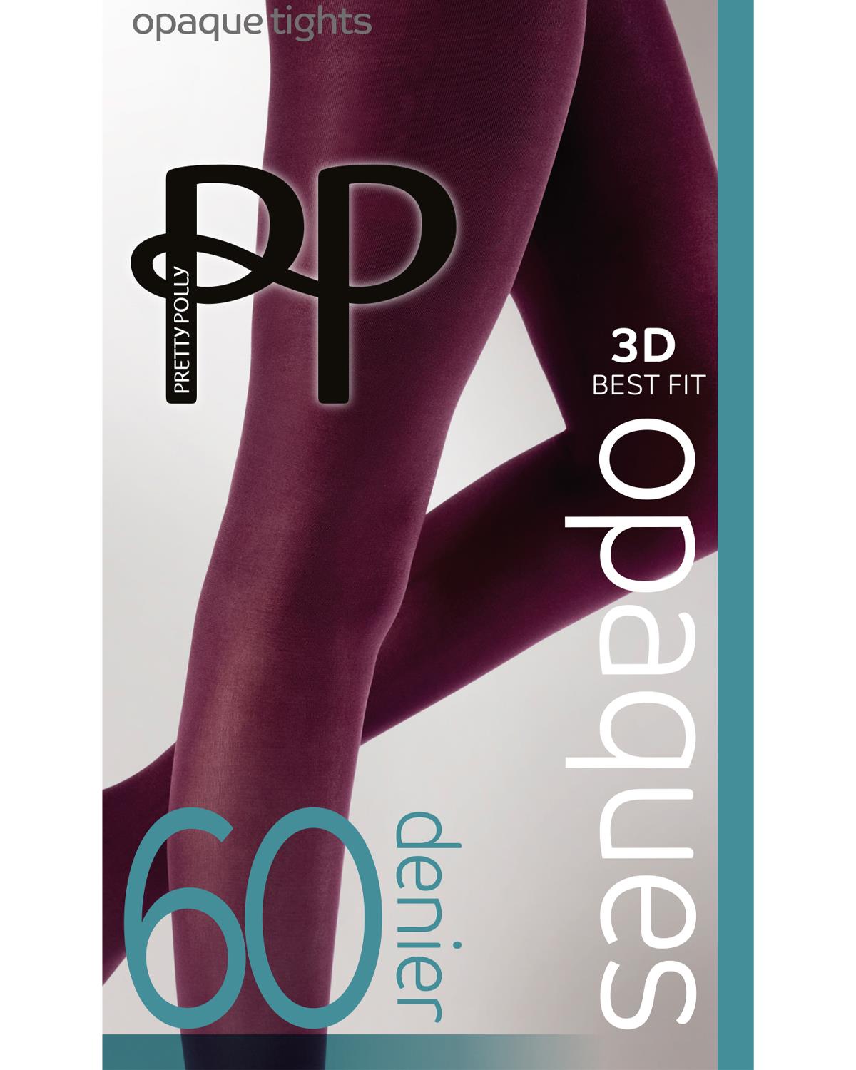 Pretty Polly Womens 60 Denier Opaque Tights