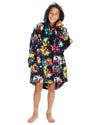 Huggable Kids Gamer Print Oversized Hoodie