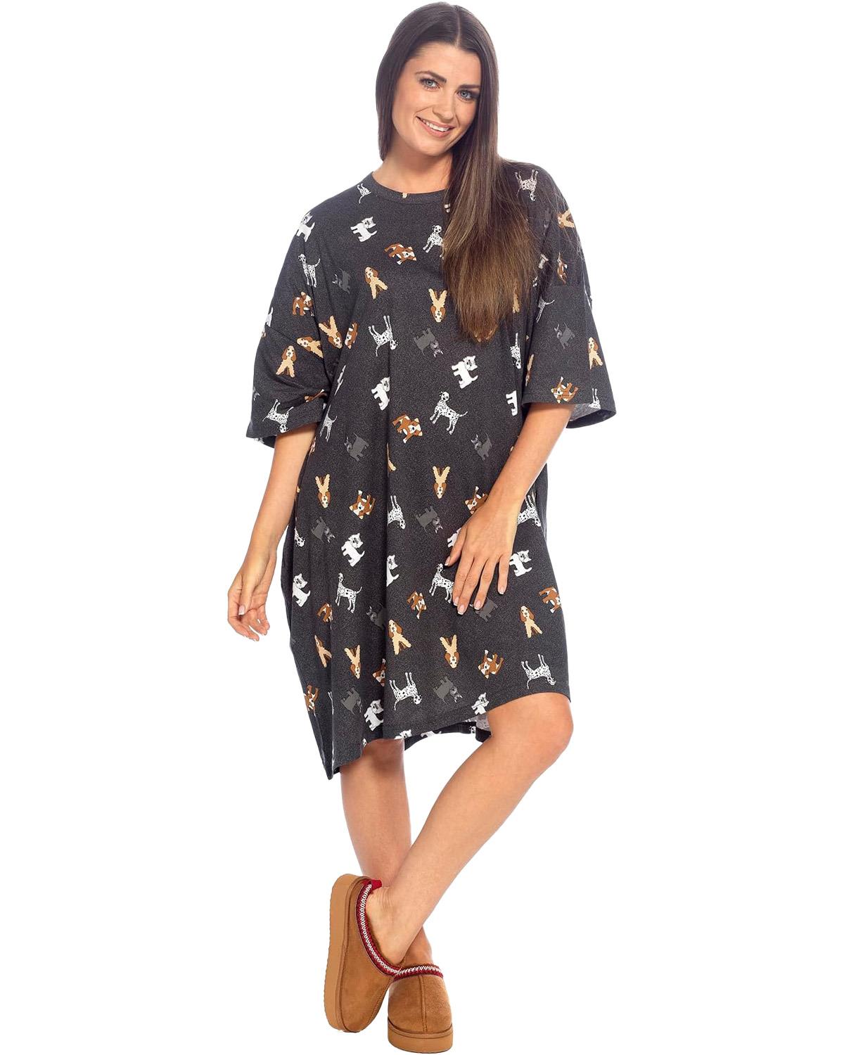 Slumber Party Womens Oversized Sleep T-Shirt