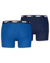 Puma Mens 2 Pack Everyday Cotton Stretch Boxers with Logo Waist Band