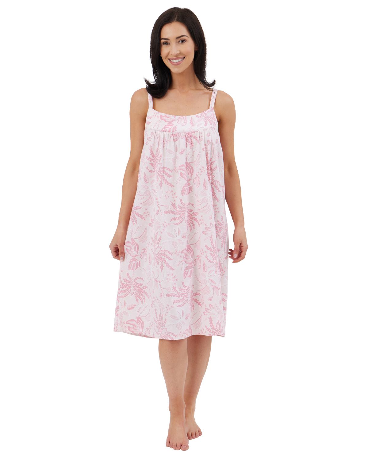 Indigo Sky Womens Lucia 40" Strappy Nightie