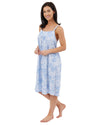 Indigo Sky Womens Lucia 40" Strappy Nightie