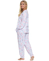 La Marquise Womens 'Floral Reflections' Long Sleeve Pyjamas