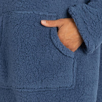 Huggable Mens Borg Fleece Oversized Hoodie