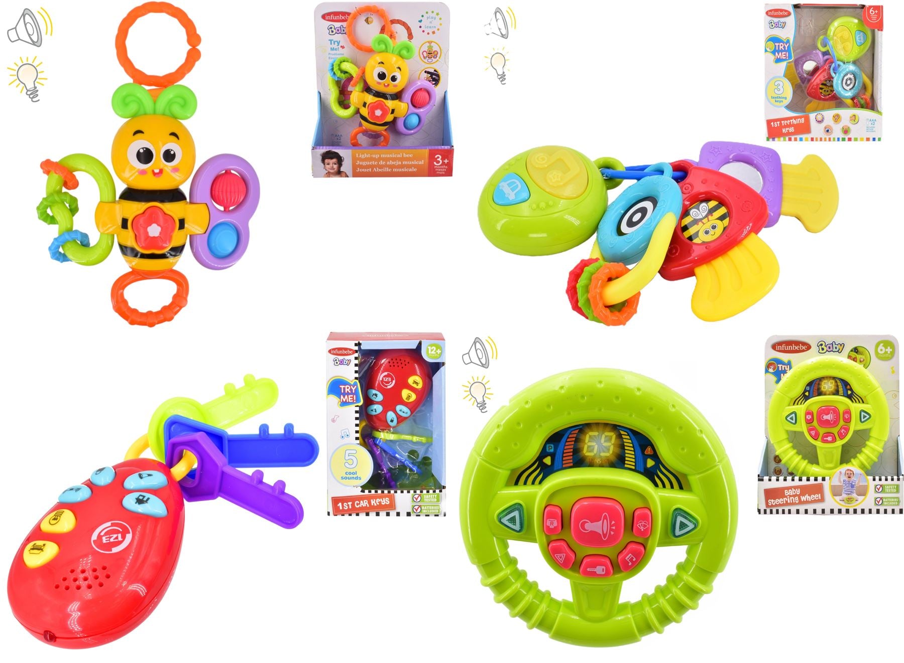 My First Baby Sensory Activity Toys