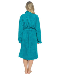 Slumber Hut Womens Wrap Towelling Dressing Gown