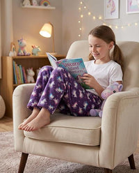Girls All Over Print Fleece Lounge Pants