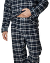 Haigman Mens Brushed 100% Cotton Pyjamas