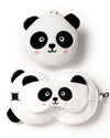 Relaxeazzz Panda Plush Travel Pillow & Eye Mask