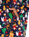 Huggable Unisex Christmas Print Oversized Hoodie