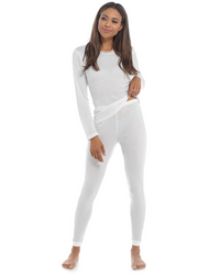 Heatguard Womens Pointelle Thermals - 2 Pack